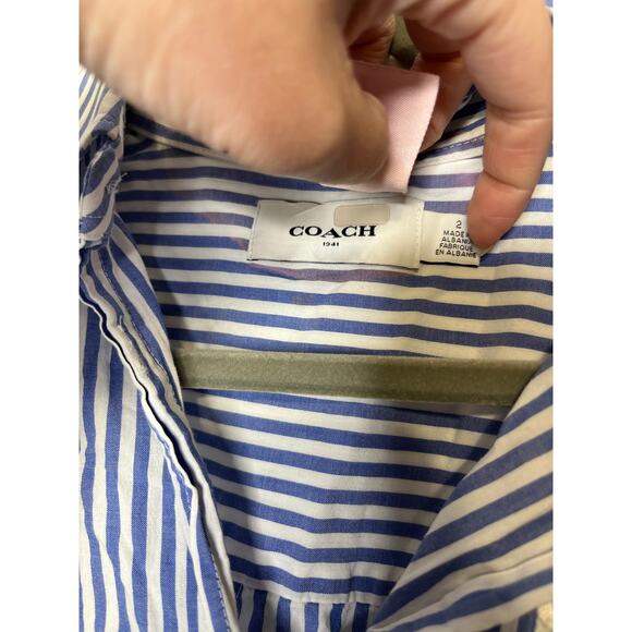 Coach Embroidered Long Shirt 2 - Picture 6 of 14